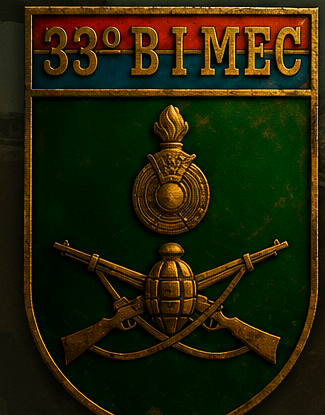 Brasão do 33º BI Mec